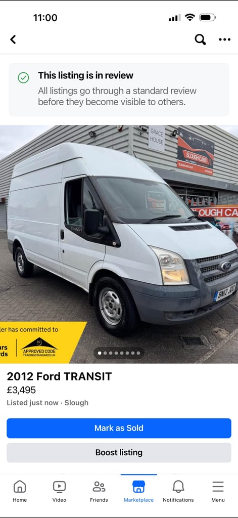 image for 2012 Ford Transit High Roof Van TDCi 125ps PANEL VAN Diesel Manual