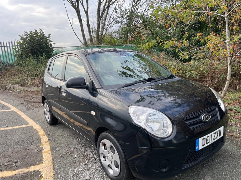 KIA PICANTO 1.0 SPICE 11 REG BLACK 5 DOOR MOT MARCH 10TH 2026 TAX £35 LOW INSURANCE 50+MPG