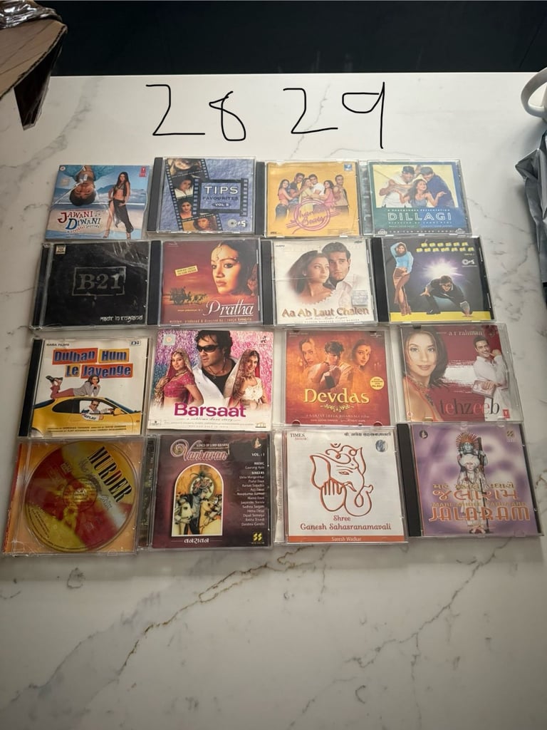 image for Bollywood/Indian Asian Music CDs - Hindi Songs & Soundtracks, £6 Each! ref28+29
