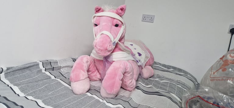 image for Stuffed Pink Pony Horsey from Animal Valley