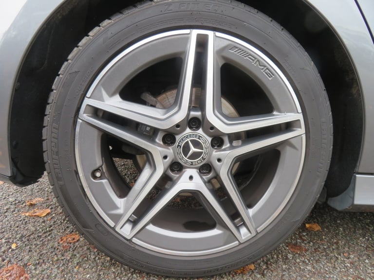 2019 Mercedes-Benz A-Class A180d AMG Line Executive 5dr Auto Grey HATCHBACK Diesel Automatic