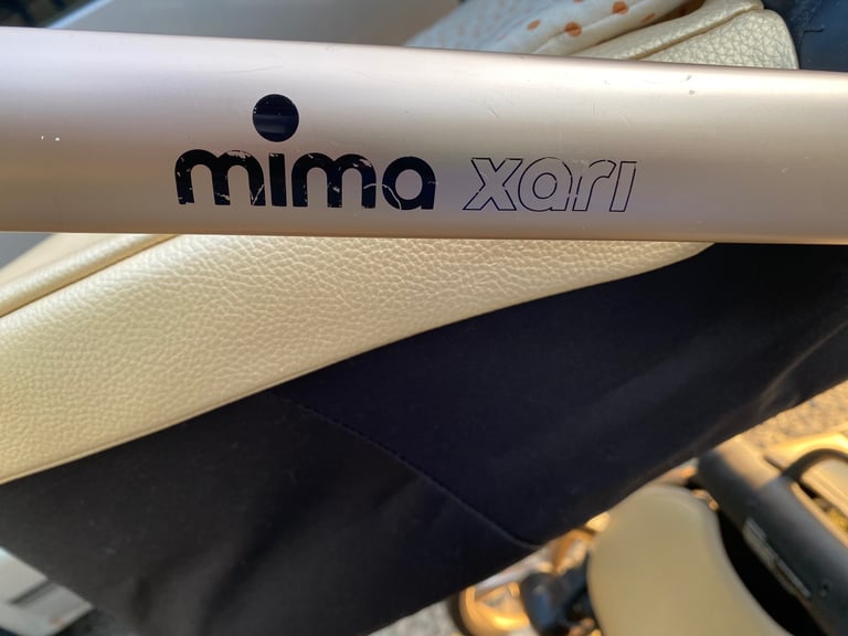 Mima Xari Gold Pram Stroller Pushchair 
