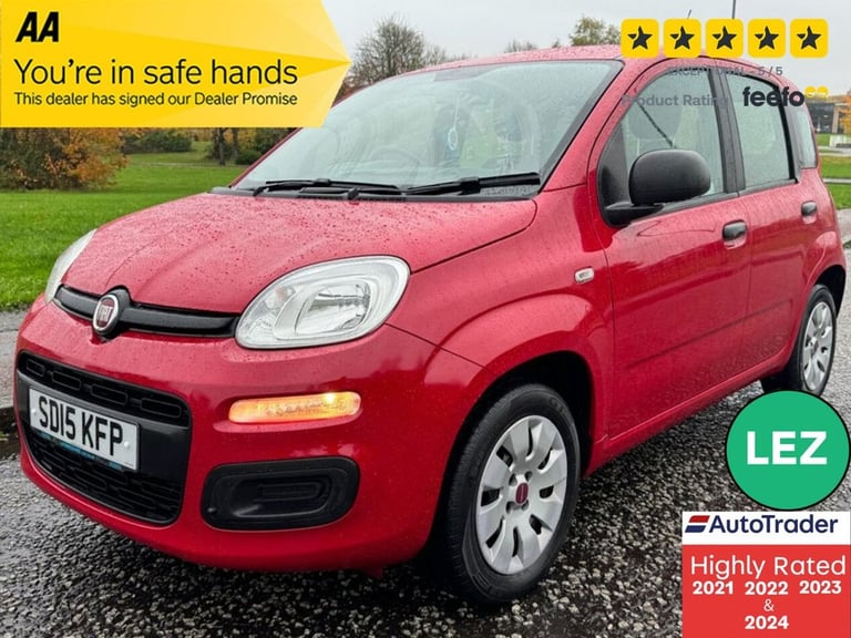 2015 Fiat Panda 1.2 Pop Hatchback 5dr Petrol Manual Euro 6 (69 bhp) Hatchback Petrol Manual