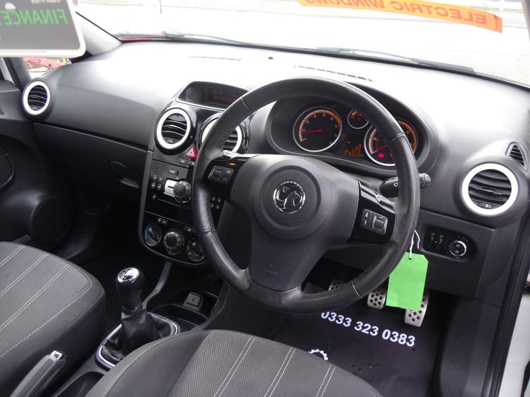 2012 Vauxhall Corsa 1.2 Limited Edition 3dr HATCHBACK Petrol Manual