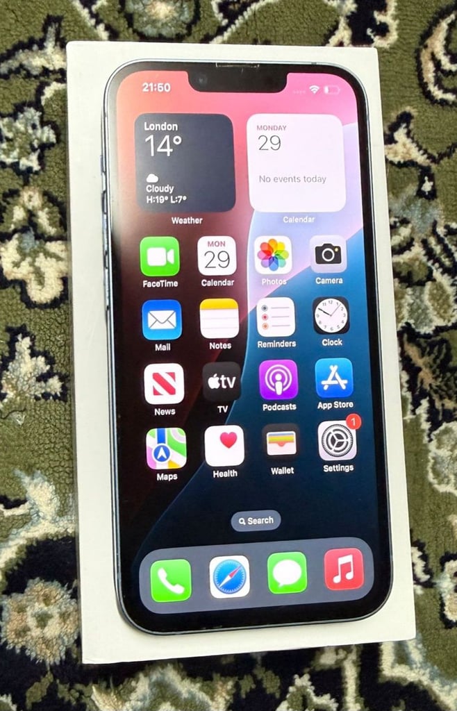 image for Apple iPhone 14 128 Gb Blue Unlocked Good Condition 