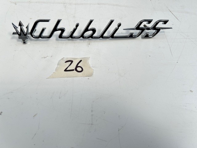 image for Logo Maserati Ghibli SS