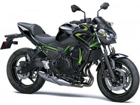 Kawasaki Z650 Black Naked Motorcycle 2022