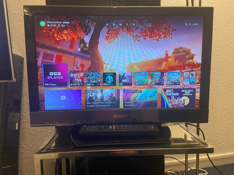 22” Sony LCD digital TV with remote (not smart)