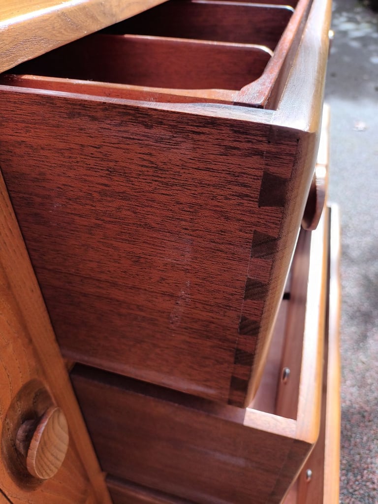 Ercol Blonde Windsor Sideboard, Model 455