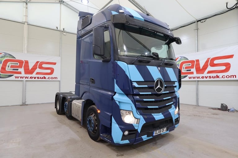 image for 2018 (68 PLATE) Mercedes Benz  ACTROS 2545 6x2 Euro 6 Tractor Units