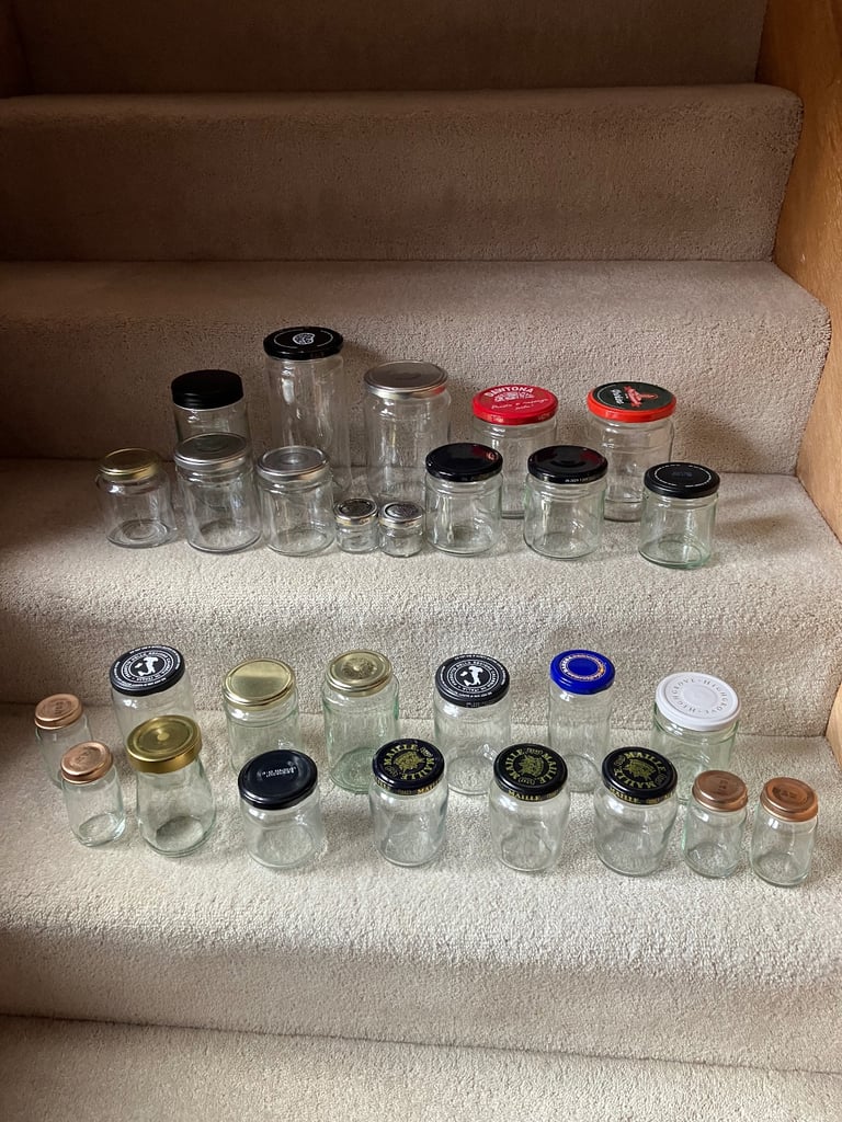 image for More than 25 jam jars ideal for chutneys, jams etc. Collect Chichester