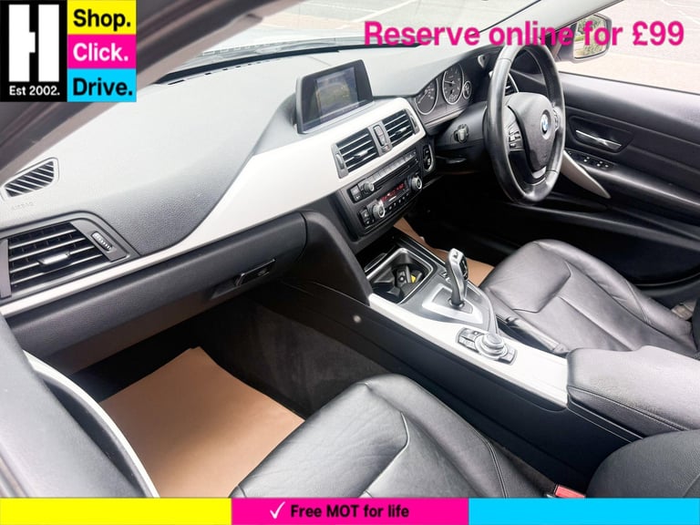 2013 BMW 3 Series 2.0 320d ED EfficientDynamics Auto Euro 5 (s/s) 4dr SALOON Diesel Automatic