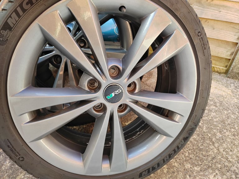 image for 5x112 alloy set with premium tyres