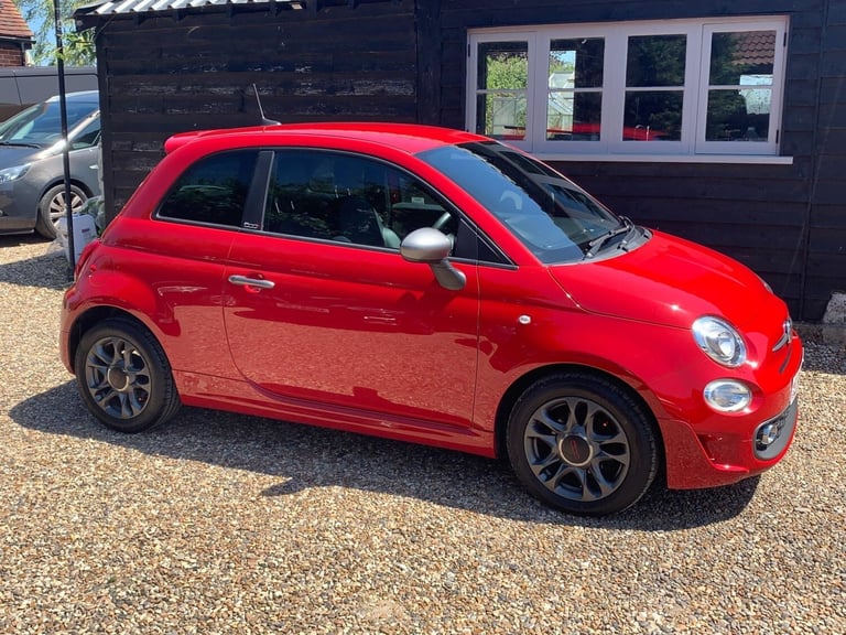 2017 Fiat 500 1.2 S Euro 6 (s/s) 3dr HATCHBACK Petrol Manual