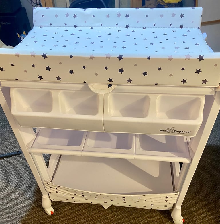 image for Baby Changing Table Storage & Bath