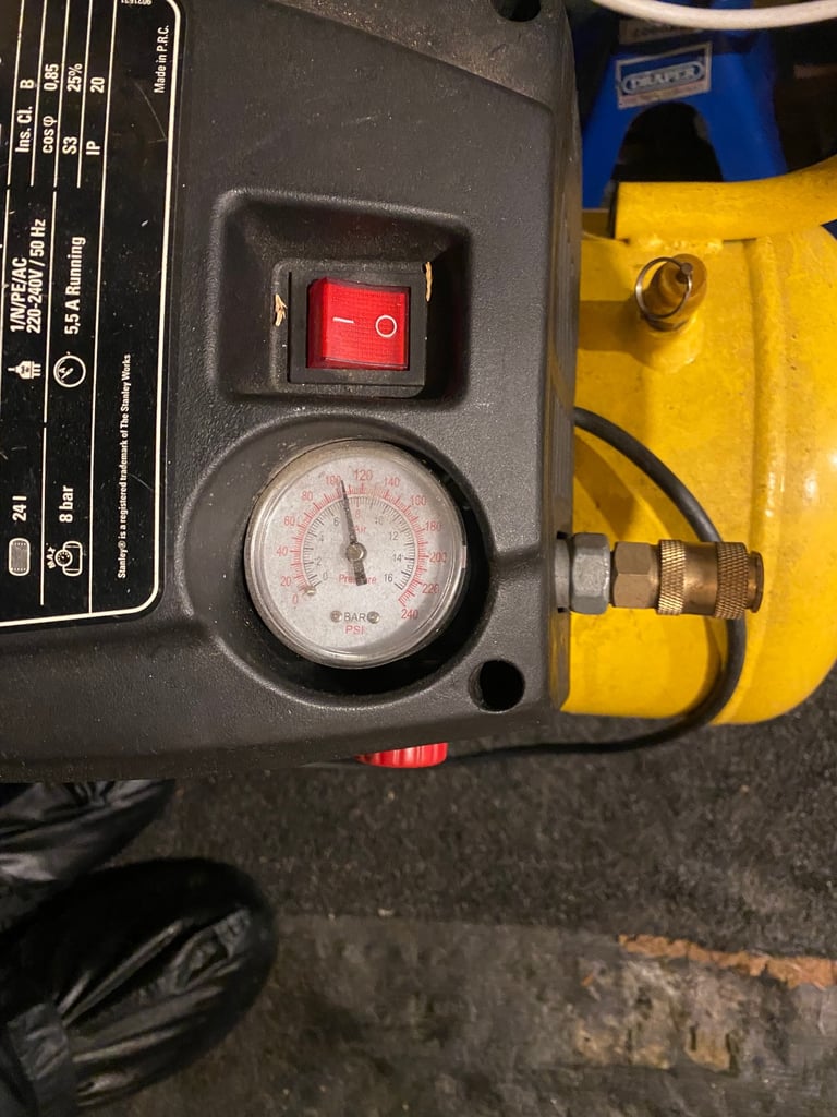 SOLD, SOLD, SOLD!!! Stanley 24L Air Compressor