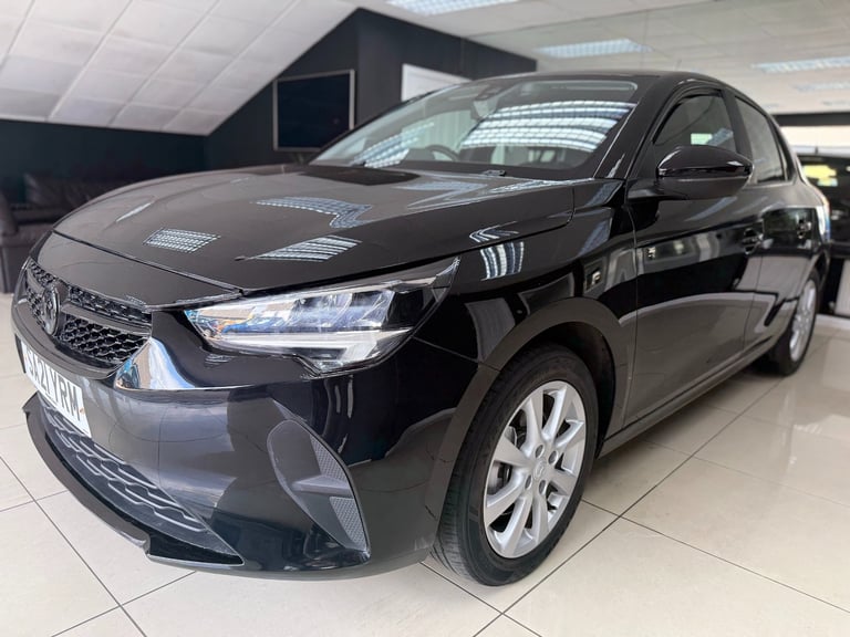 Vauxhall Corsa 1.2 Turbo SE Black Hatchback WARRANTY 12 MONTHS MOT