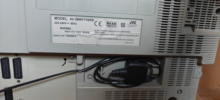 JVC 28" CRT TV AV-28WFT1EKS