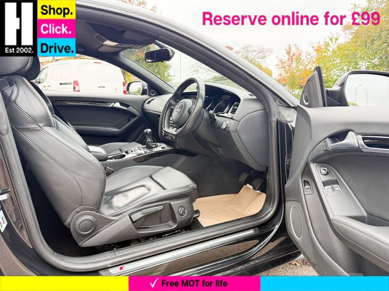 2013 Audi A5 2.0 TDI Black Edition Coupe 2dr Diesel Manual Euro 5 (s/s) (177 ps) COUPE Diesel Manual