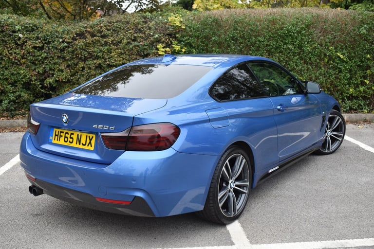 2015 BMW 4 Series 420d [190] M Sport 2dr Auto [Professional Media] COUPE Diesel Automatic