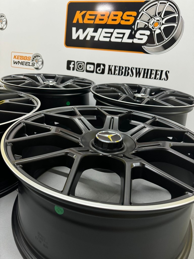 20" 2024 MERCEDES GLC STYLE ALLOY WHEELS C CLASS E CLASS S CLASS 