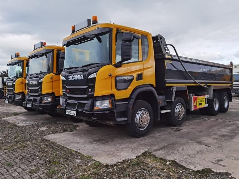 2021 Scania P410 XT 8X4 Tipper 