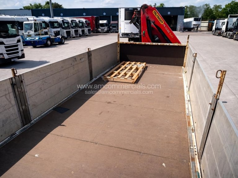 2018 (68) DAF LF 260 4X2 CRANE MOUNTED DROPSIDE FLATBED