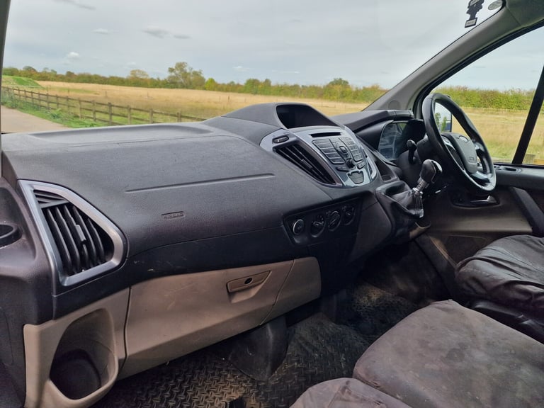 2016 Ford Transit Custom 6 Seat Panel Van  Low 125k Miles  Spares Repairs