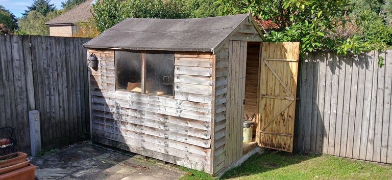 image for Wooden Garden Shed - 1.8m x 2.3m x 2.1m