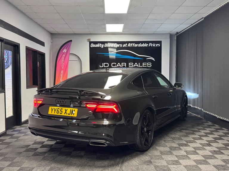 2015 Audi A7 3.0 TDI Quattro 272 Black Edition 5dr S Tronic HATCHBACK DIESEL Automatic