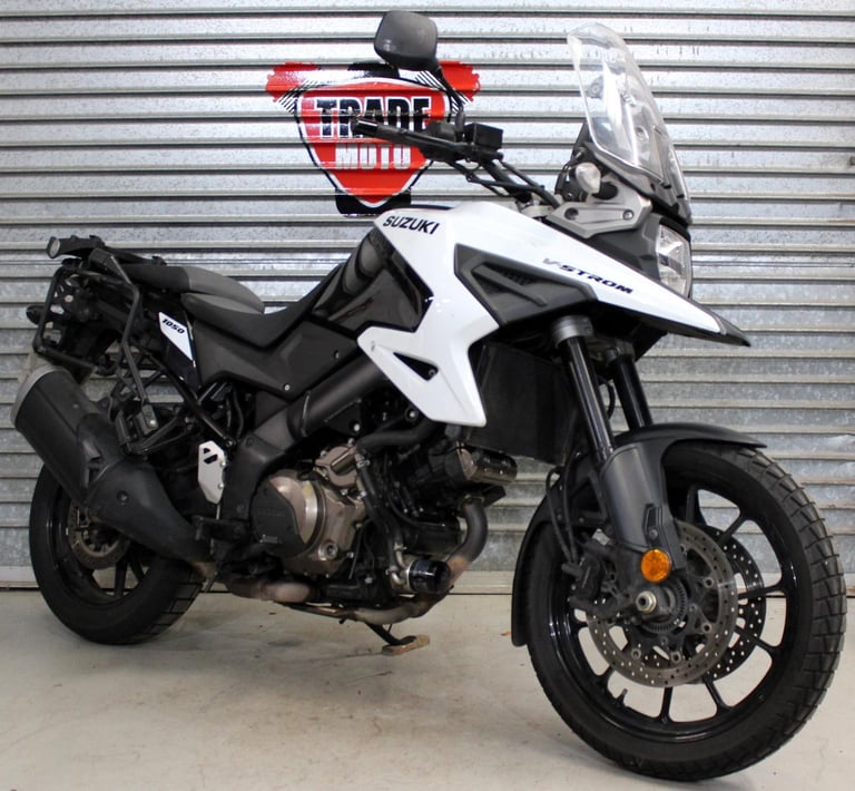 2021 21 SUZUKI DL 1050 ABS RQ M0 V-STROM TRADE SALE PROJECT HPI CLEAR 17K WHITE