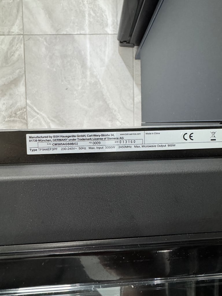 Large Matt Navy Kitchen Units + Appliances
