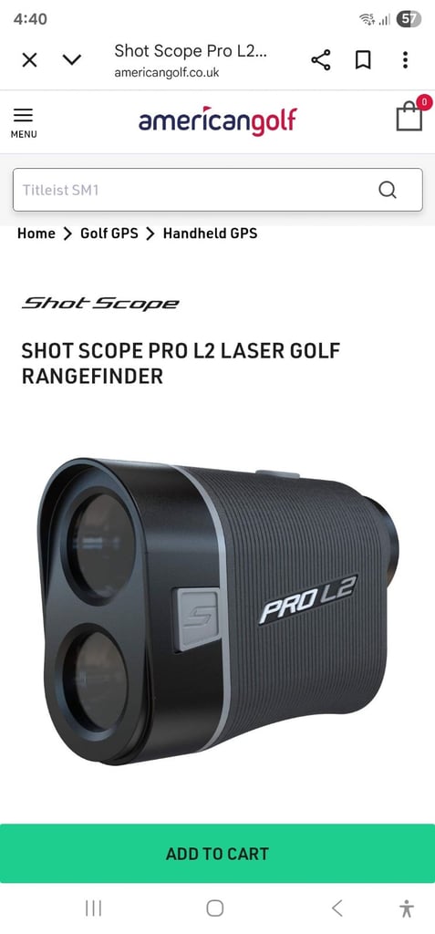 Shot scope pro L2