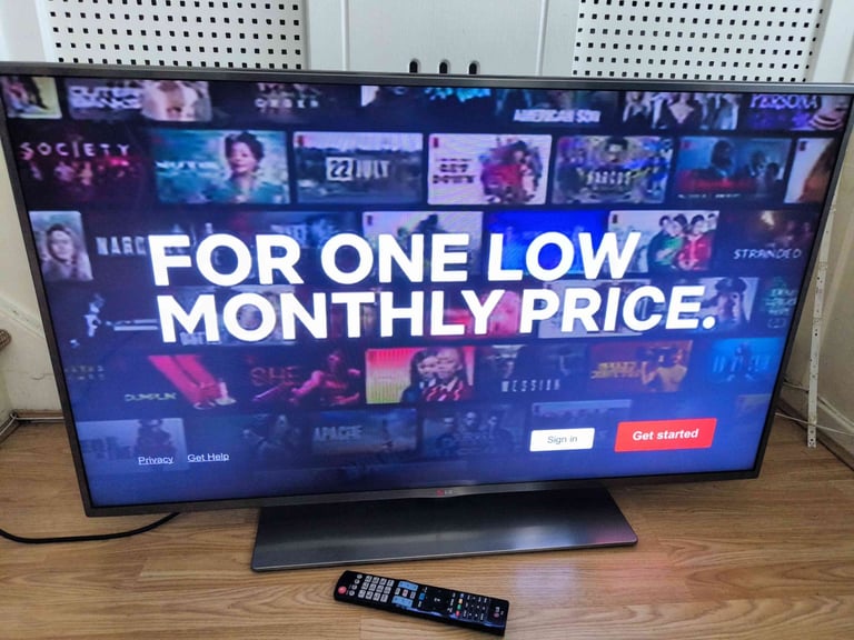 LG 47" 3D Smart TV WiFi WiDi 3xHDMI 3xUSB Freeview