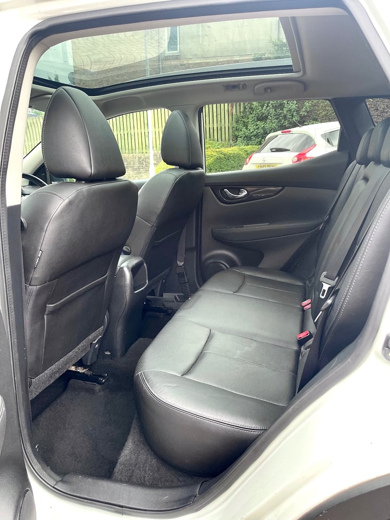 2014 NISSAN QASHQAI TEKNA 1.5 DCI START/STOP DIESEL WHITE SUV J11