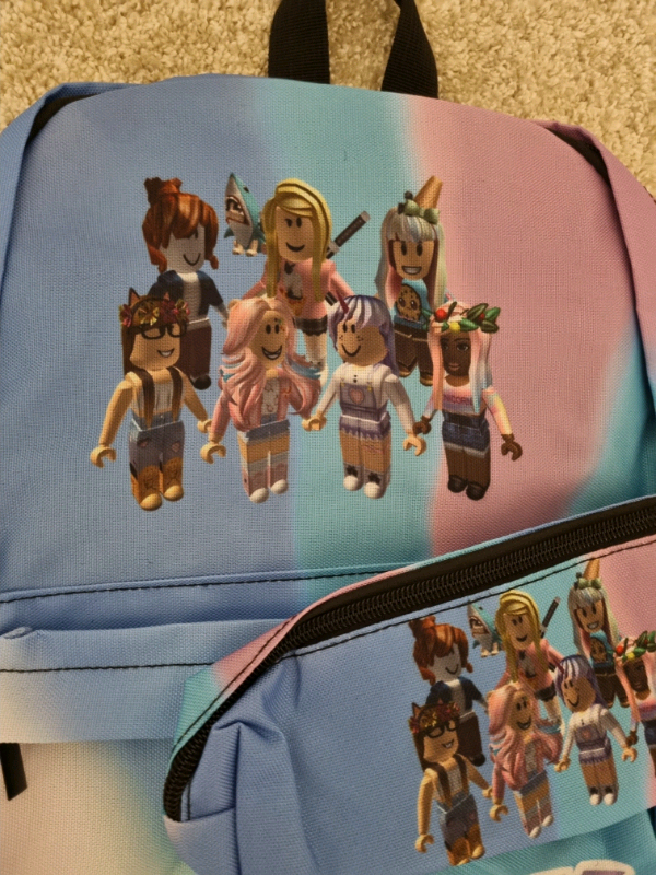 New Roblox kids junior backpack and pencil case