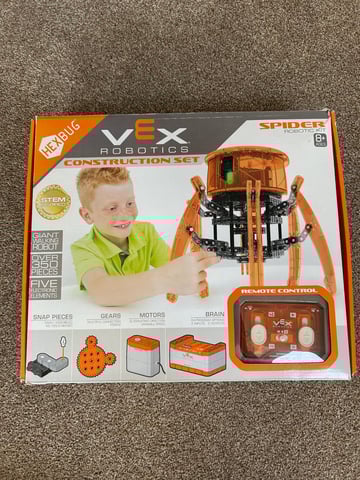 Hexbug Vex Robotic Spider RC Kit in Chandlers Ford, Hampshire