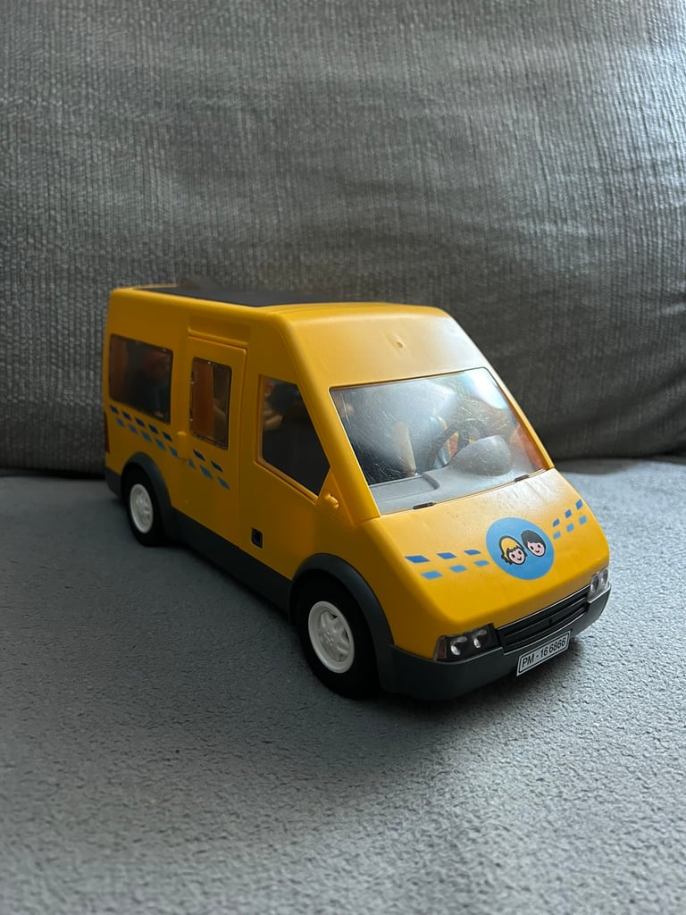 Playmobil school bus 6866 clearance