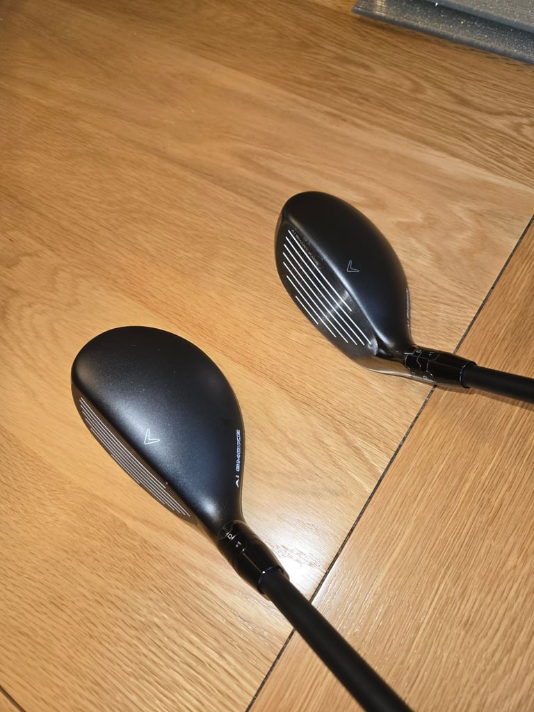 Callaway ai smoke 4 and 5 hybrids regular flex 