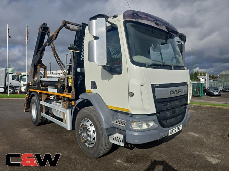 DAF 2019 (19) FA LF 230 18T Skip Loader - 344,000Kms