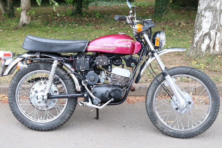 image for Harley-Davidson SX125 SX 125 1975 low miles, super rare in this condition.