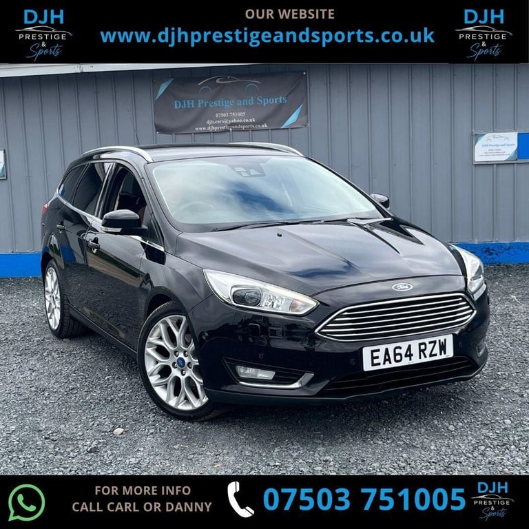 2014 Ford Focus 1.5 TDCi Titanium X Euro 6 (s/s) 5dr ESTATE Diesel Manual
