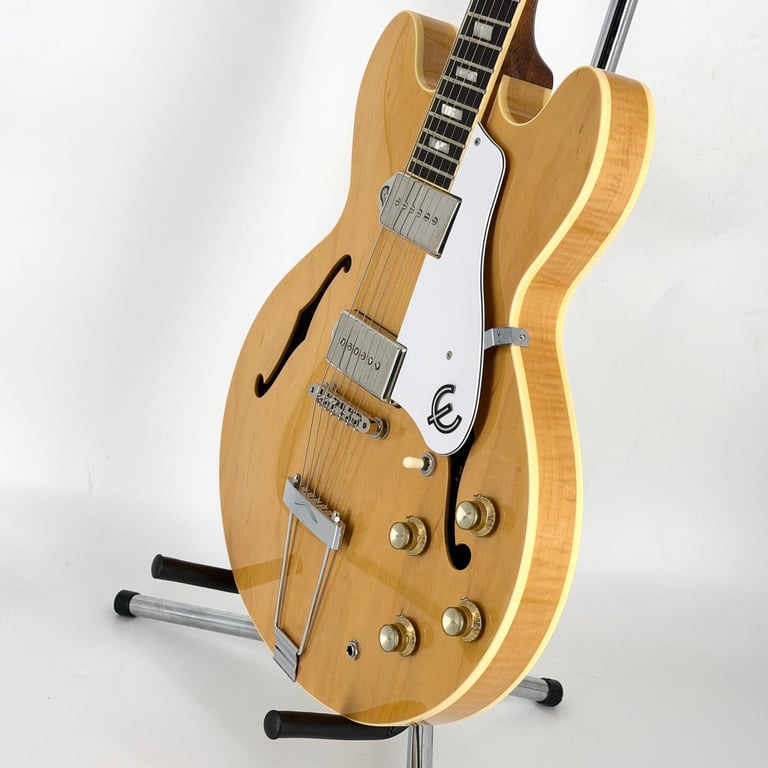 2015 Epiphone Japan Elitist 1965 Casino - Natural - Trades