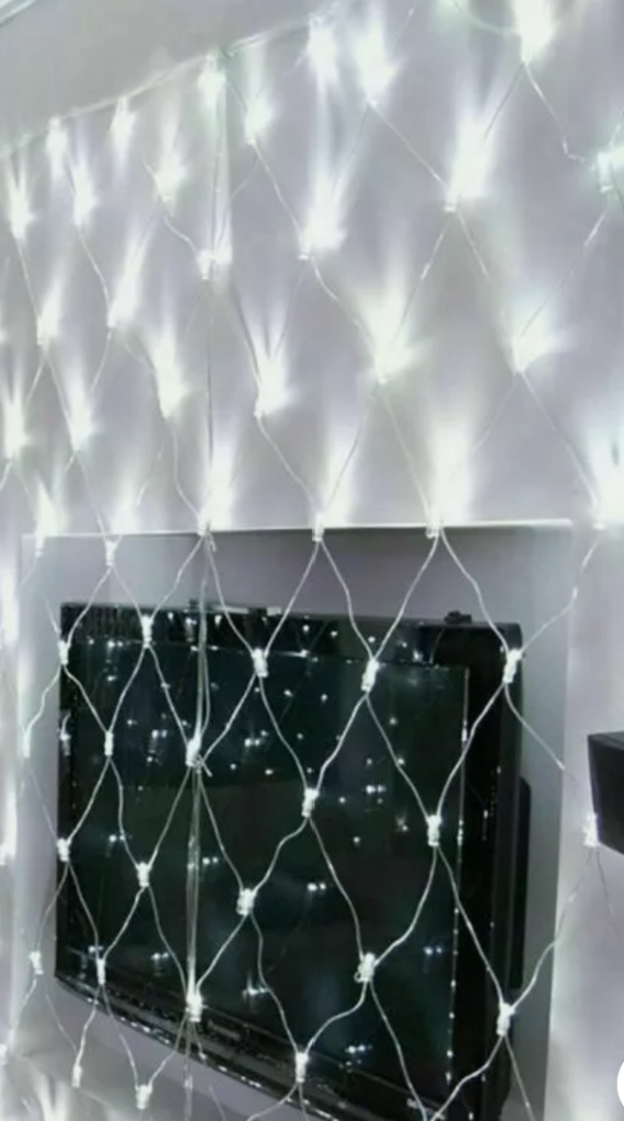 Christmas Window Net Lights