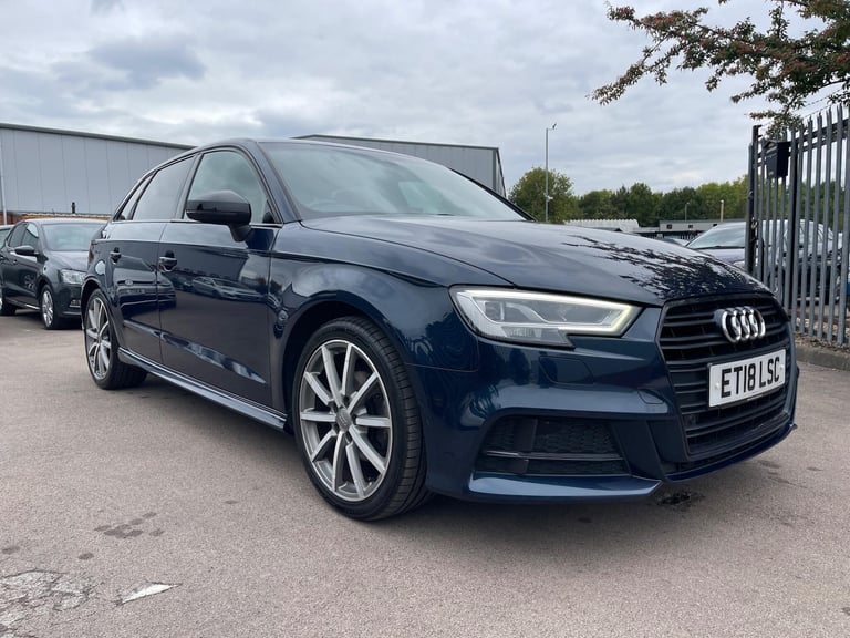 image for 2018 Audi A3 1.5 TFSI CoD Black Edition Sportback S Tronic Euro 6 (s/s) 5dr HATCHBACK Petrol Auto...