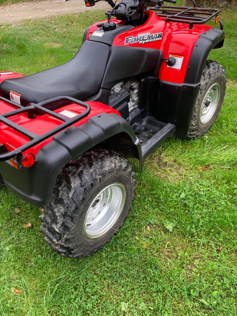 Honda Trx500 Foreman quad bike 