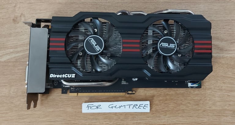 image for Asus (nVidia) GTX660 2GB GDDR5 graphics card for sale