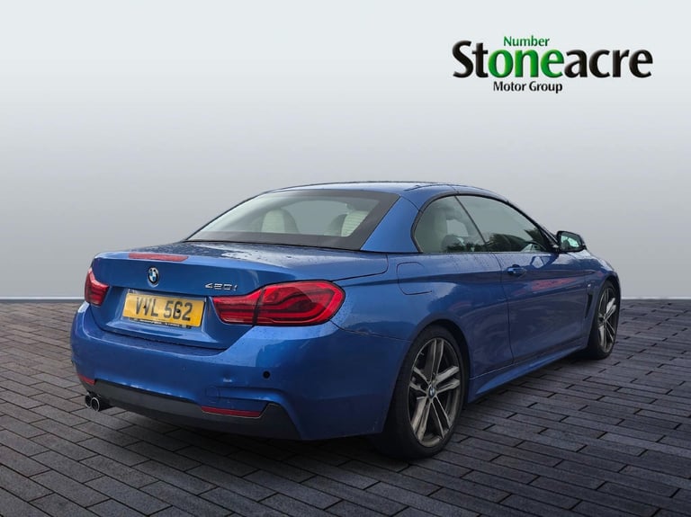 2019 BMW 4 Series 420i M Sport Convertible Auto CONVERTIBLE Petrol Automatic