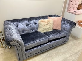 Luxury Velvet Sofa 2/3 seater