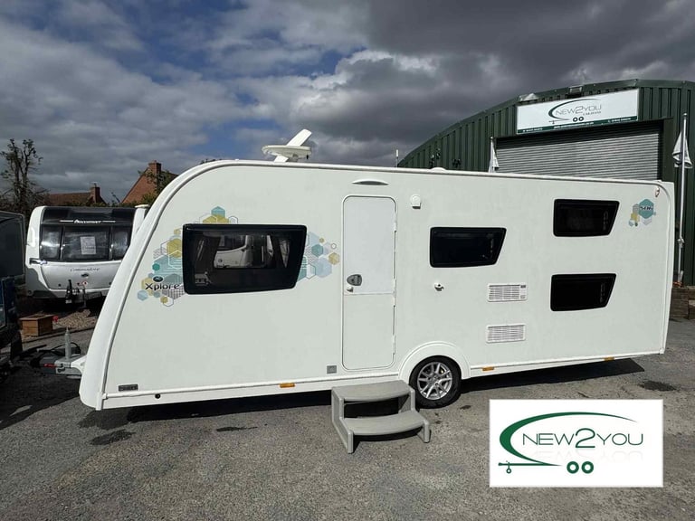 2021 Elddis Xplore 586 - 6 Berth - FIXED BUNKS Caravan - STOCK NO E168